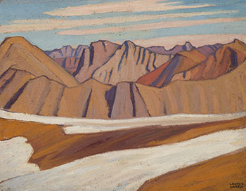 Colin Range, Rocky Mts., Rocky Mountain Sketch CXI par Lawren Stewart Harris