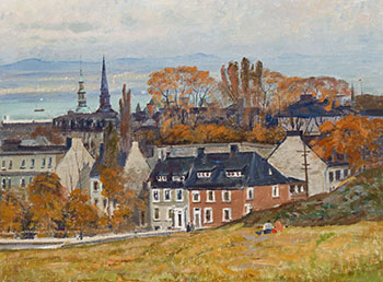 Quebec from the Glacis by Robert Wakeham Pilot