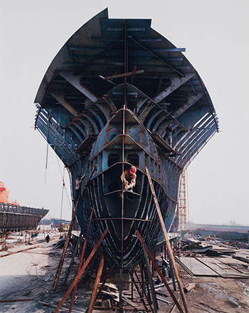 Shipyard #12, Qili Port, Zhejiang Province, China by Edward Burtynsky