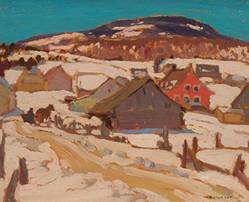A Quebec Village by Alexander Young (A.Y.) Jackson