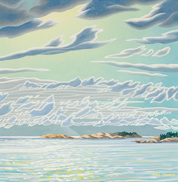Afternoon, Pender Island (Sky) by Paul Rand
