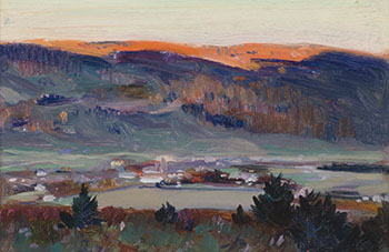 Autumn, Charlevoix by Clarence Alphonse Gagnon