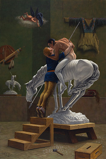 Si je t’aime prends garde à toi par Kent Monkman