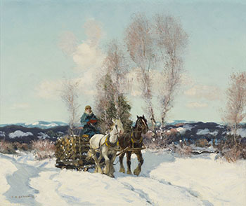 Sunny Day, Eastern Townships by Frederick Simpson Coburn