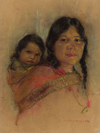 Mother & Papoose par Nicholas de Grandmaison