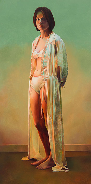 Girl in My Dressing Gown par Mary Frances Pratt