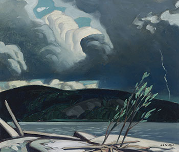 Storm Clouds Over Lake par Alfred Joseph (A.J.) Casson