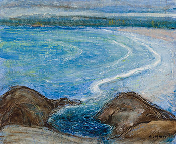 Beach on Vancouver Island by Arthur Lismer