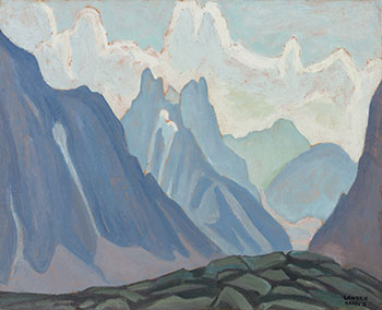 Mountain Sketch LVI by Lawren Stewart Harris