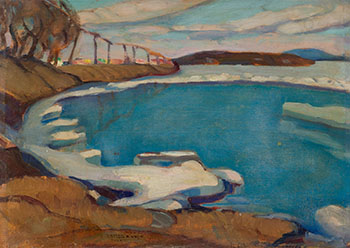 Blue Water, St. Lawrence River by Henrietta Mabel May