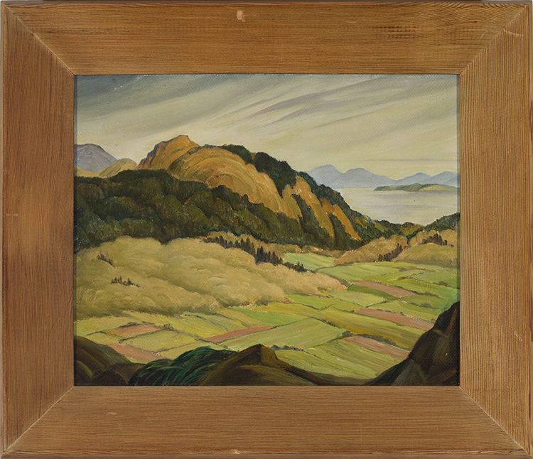 Mt. Douglas from Tolmie par William Percival (W.P.) Weston