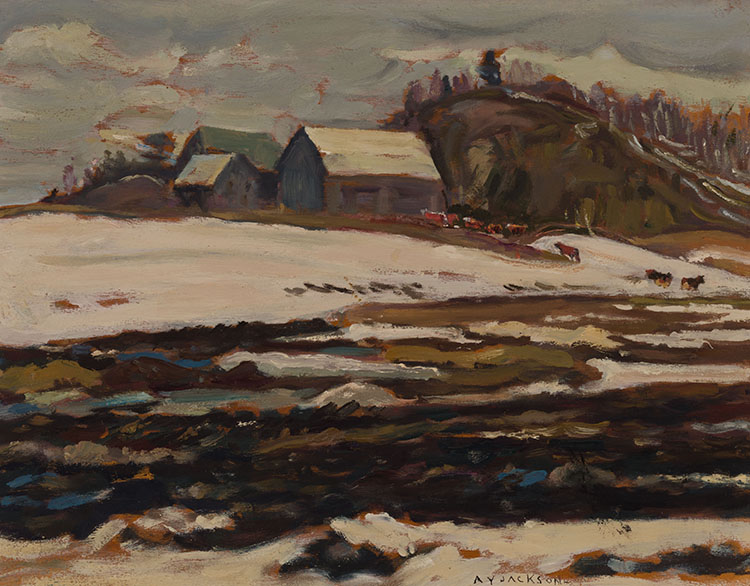 Farming, Poltimore, Quebec by Alexander Young (A.Y.) Jackson