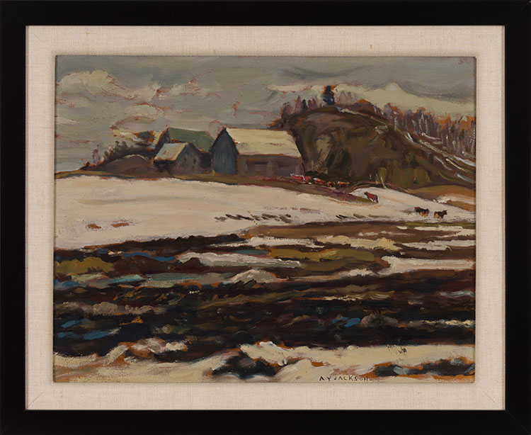 Farming, Poltimore, Quebec by Alexander Young (A.Y.) Jackson