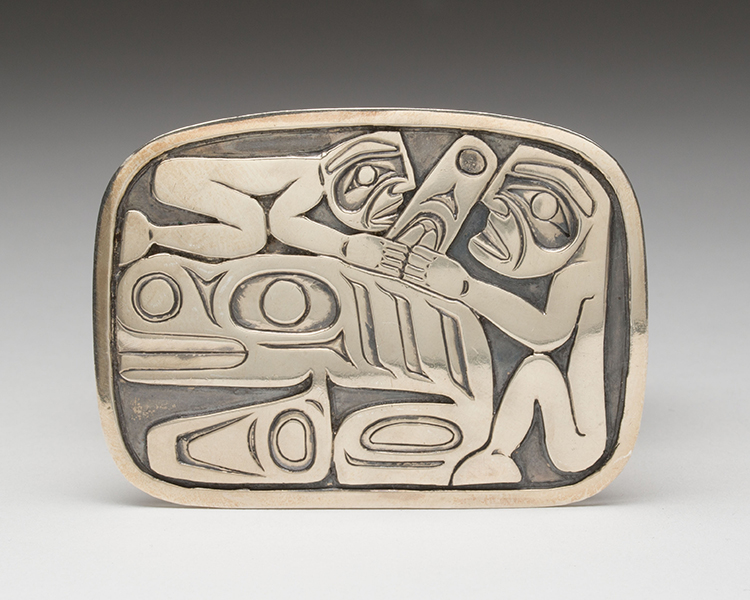 Haida Art (Killer Whale and Humans) par William Ronald (Bill) Reid