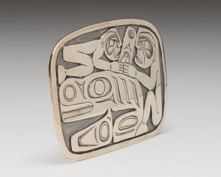 Haida Art (Killer Whale and Humans) par William Ronald (Bill) Reid