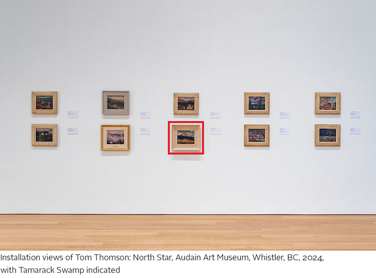 Tamarack Swamp by Thomas John (Tom) Thomson