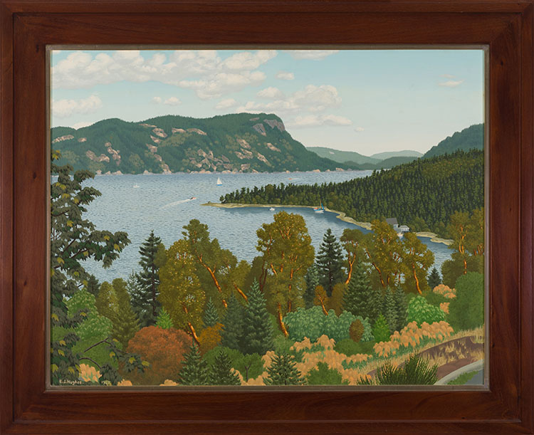 Above Maple Bay par Edward John (E.J.) Hughes