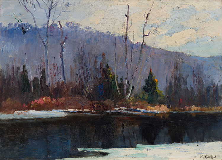 The Cache River, November par Maurice Galbraith Cullen