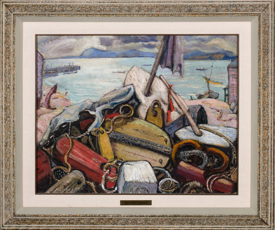 Maritime Still Life, Cape Breton I., NS par Arthur Lismer