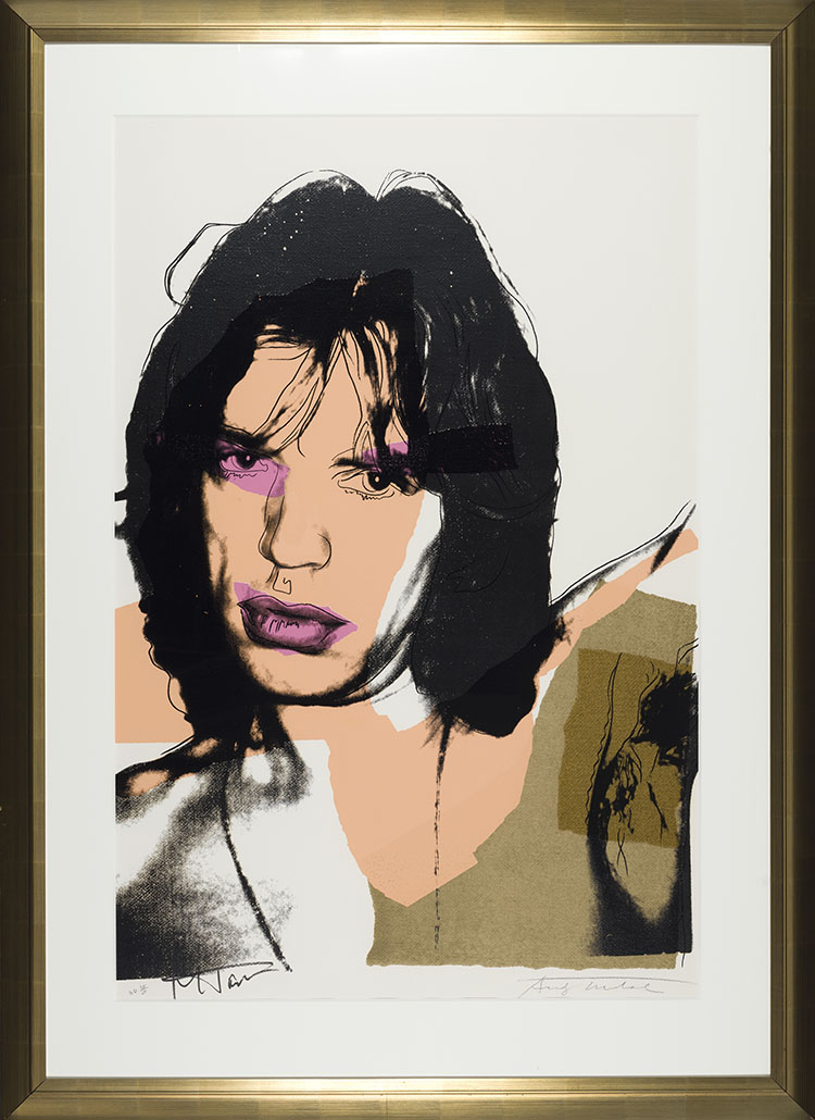 Mick Jagger (F.S.II.141) by Andy Warhol