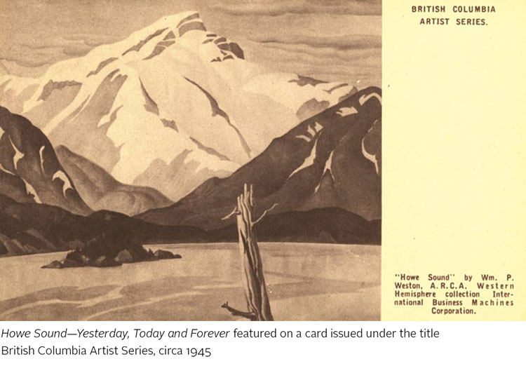 Howe Sound—Yesterday, Today and Forever by William Percival (W.P.) Weston