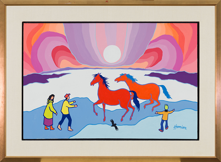 Horses of the North by Ted Harrison