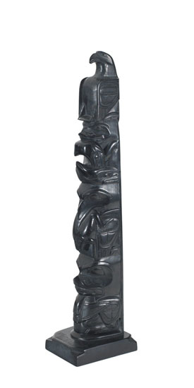 Haida Totem Pole by Rufus Moody