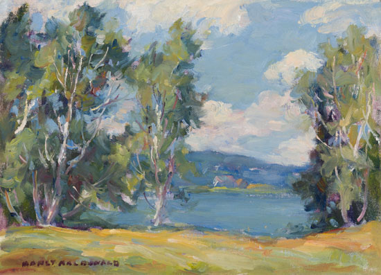 Summer Landscape by Manly Edward MacDonald