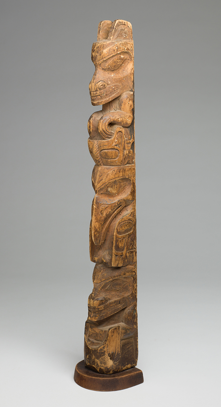 Haida Totem Pole par  Northwest Coast Artist, Unidentified