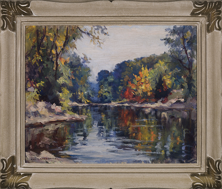 Moira River Near Belleville par Manly Edward MacDonald
