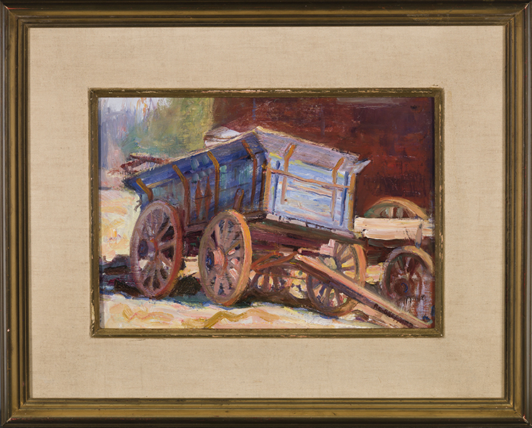 The Blue Wagon by Peter Clapham Sheppard