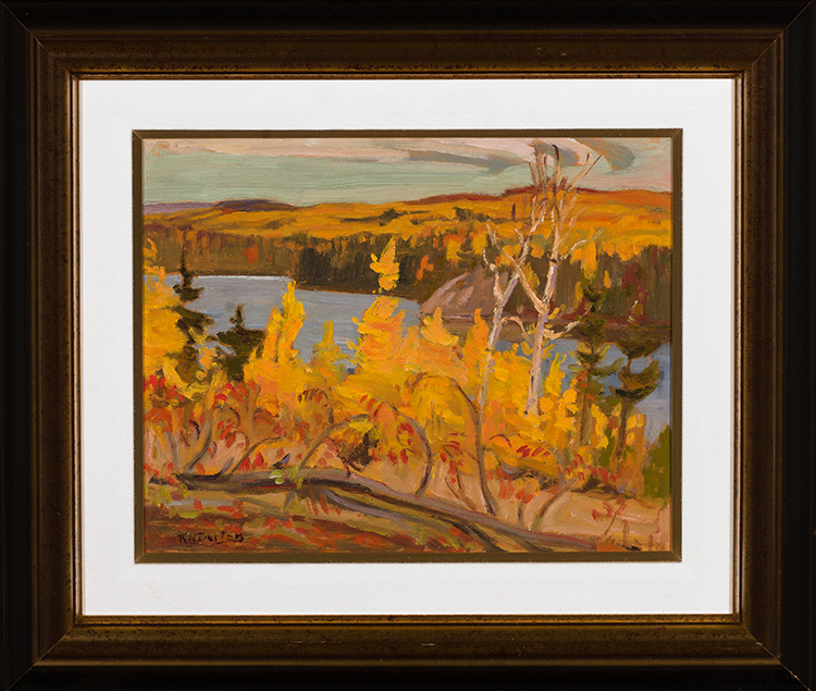 Lake near Palmer's Rapids, Vicinity Combermere, Ont., Autumn by Ralph Wallace Burton