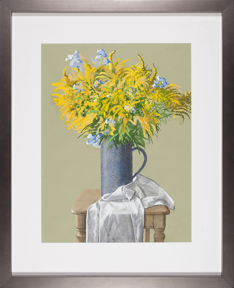 Still Life with Goldenrod by Frederick Joseph Ross