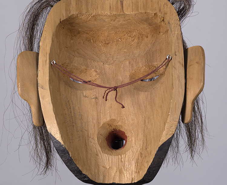 Wild Woman Mask by Val Stickings