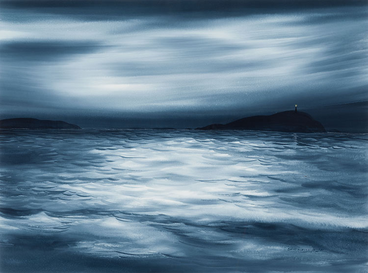 Dawn, Bennett's High Island by David Lloyd Blackwood