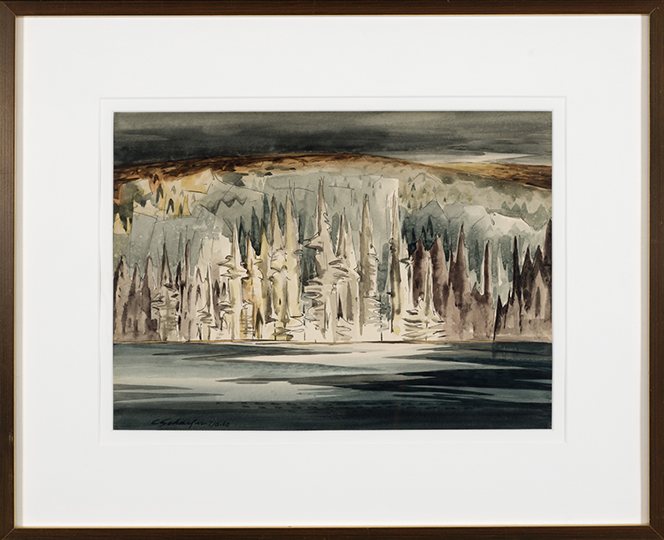 Last Light, Raven Lake, Haliburton by Carl Fellman Schaefer