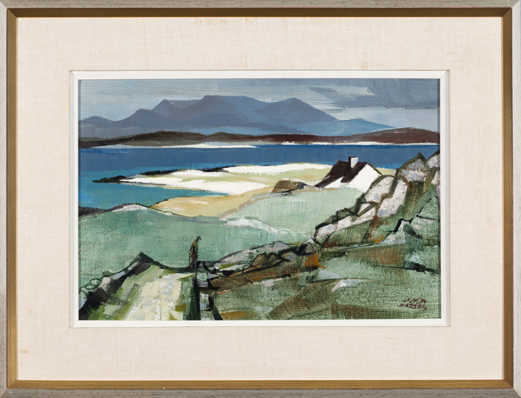 Above the Sands of Manin Bay, Connemara, Eire par Hilton McDonald Hassell