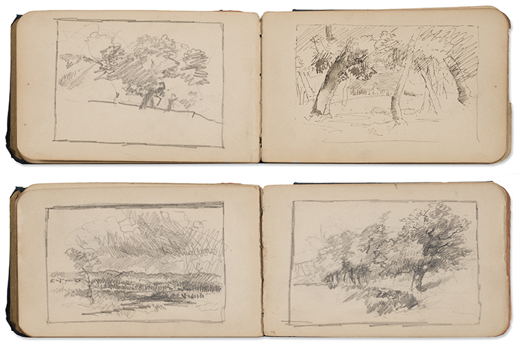 Collection of Landscape Sketches by Homer Ransford Watson