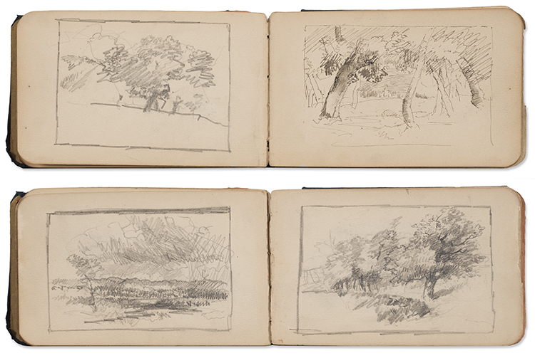 Collection of Landscape Sketches par Homer Ransford Watson