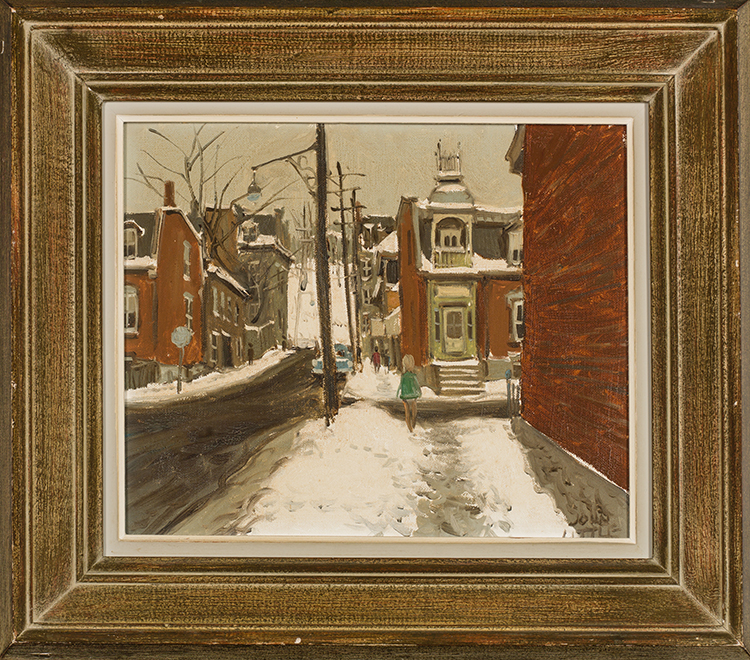 Dominion Street at Coursol, St. Henri, Montréal par John Geoffrey Caruthers Little