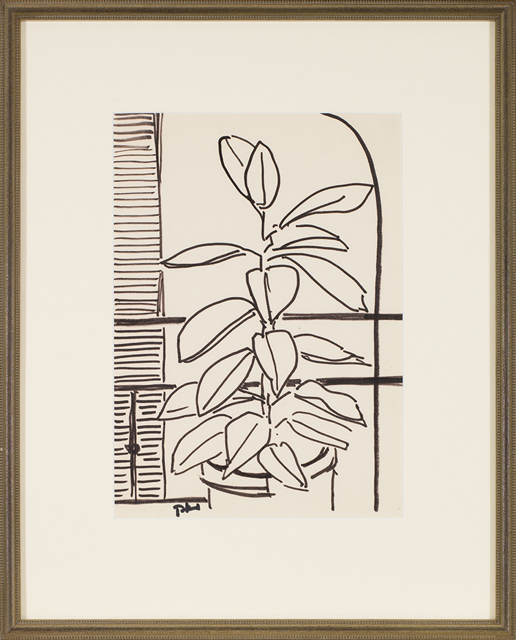 Untitled (Plant) par Patricia Kathleen (P.K.) Page (Irwin)
