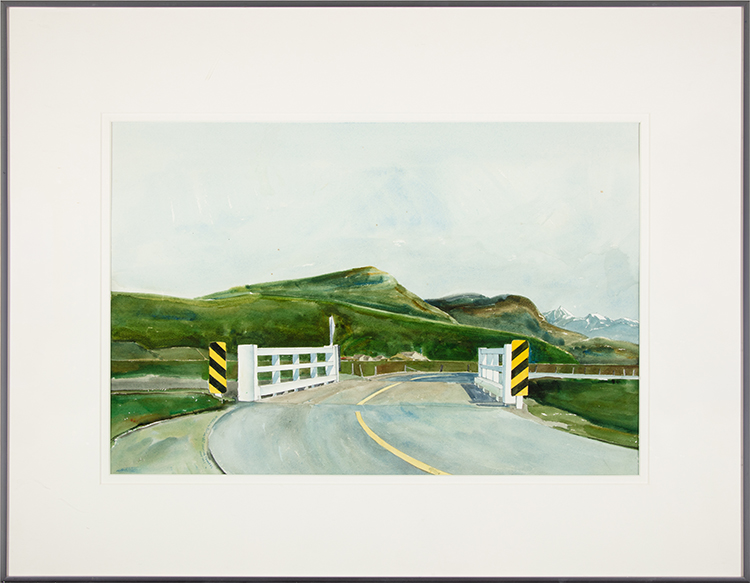 Looking Towards Highway #1 by William Griffith Roberts