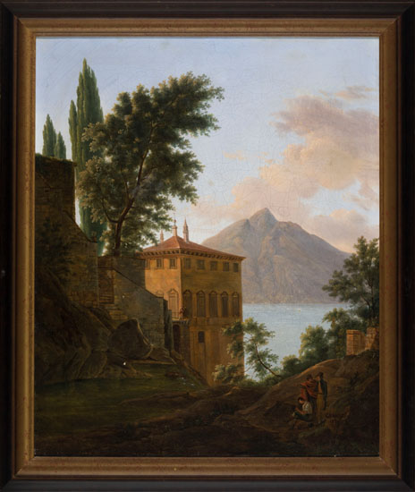 Lac Lugano par Francois Marius Granet