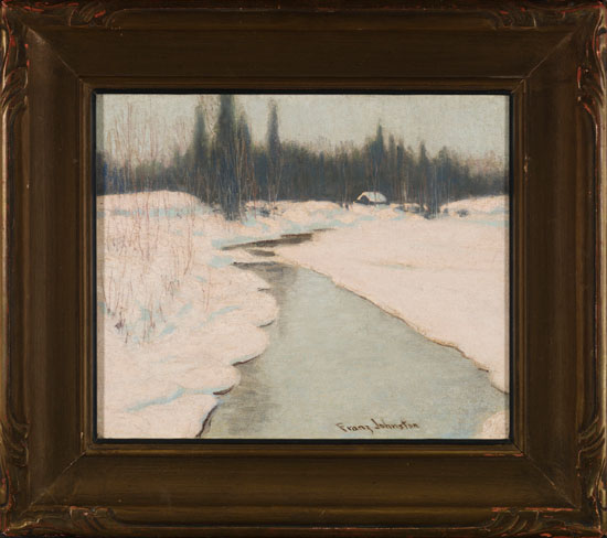 The Opening River par Frank Hans (Franz) Johnston