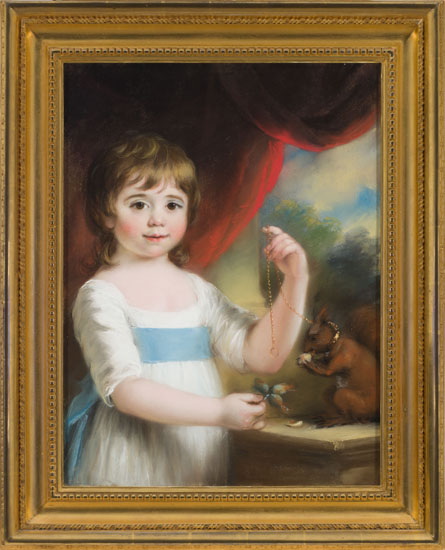 Portrait of Anna Louisa Halsey par John Russell