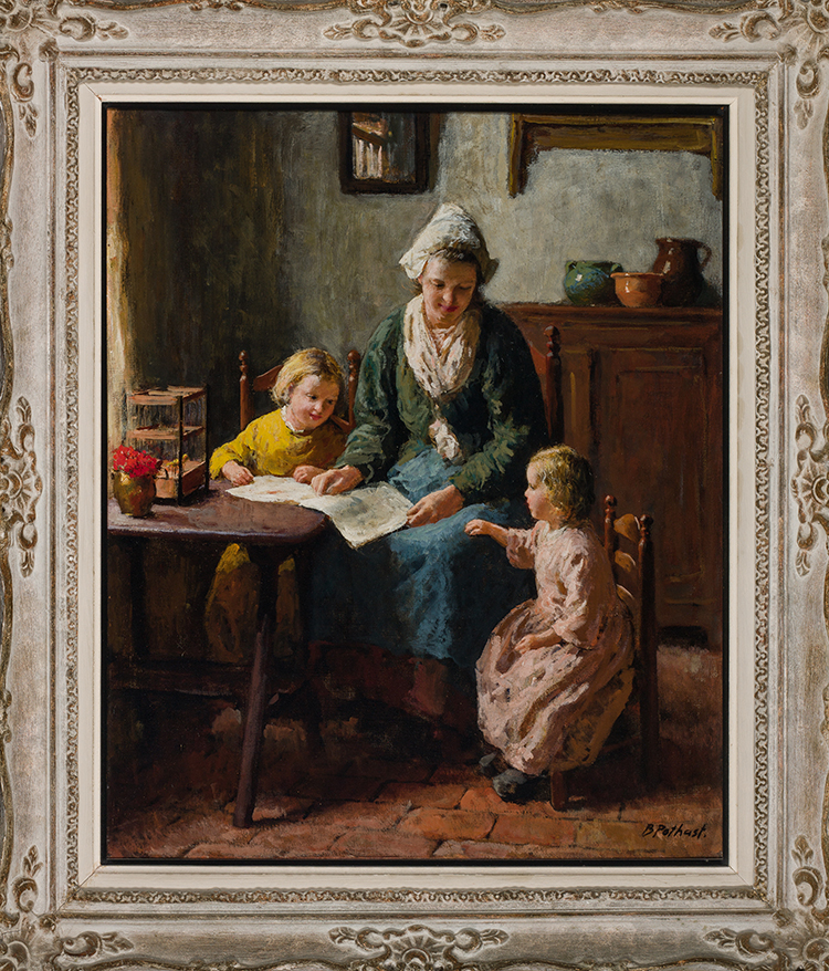Woman with Children par Bernard Pothast