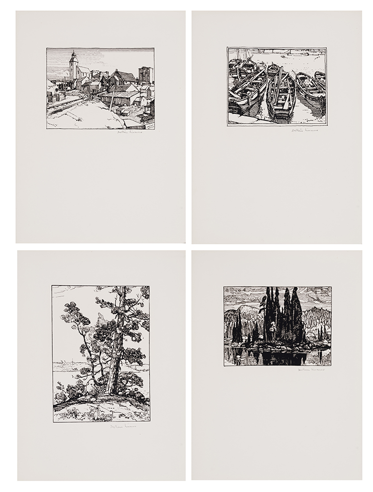 Canadian Drawings by Members of the Group of Seven: A Portfolio of Twenty Lithographs by  Group of Seven