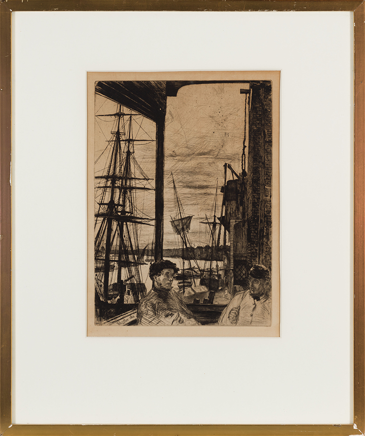 Rotherhithe (Kennedy 66; Glasgow 70) par James Abott McNeill Whistler