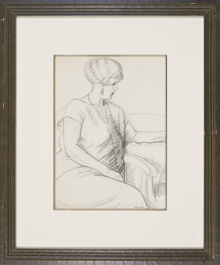 Seated Figure par John Goodwin Lyman