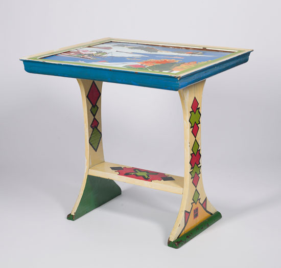 Painted Coffee Table by Joseph Norris